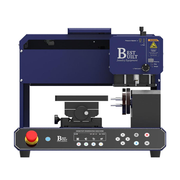 Best Built BB50M Pro Computerized Combination Flat/Inside Ring Engraver 110V - Otto Frei