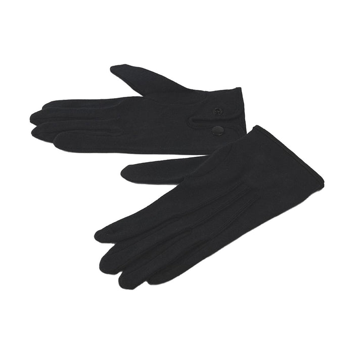 Black Cotton Jewelry Presentation Gloves-Medium & Large Sizes - Otto Frei