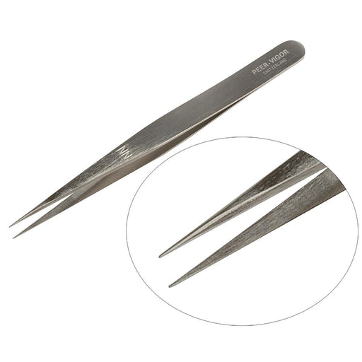 Boley Style Nn Nickel Plated Steel Tweezers - Otto Frei