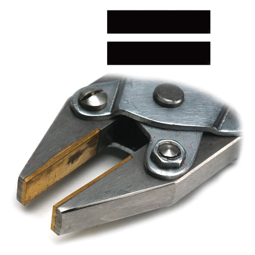 Brass Lined Flat Nose Smooth Jaw Parallel Pliers - Otto Frei