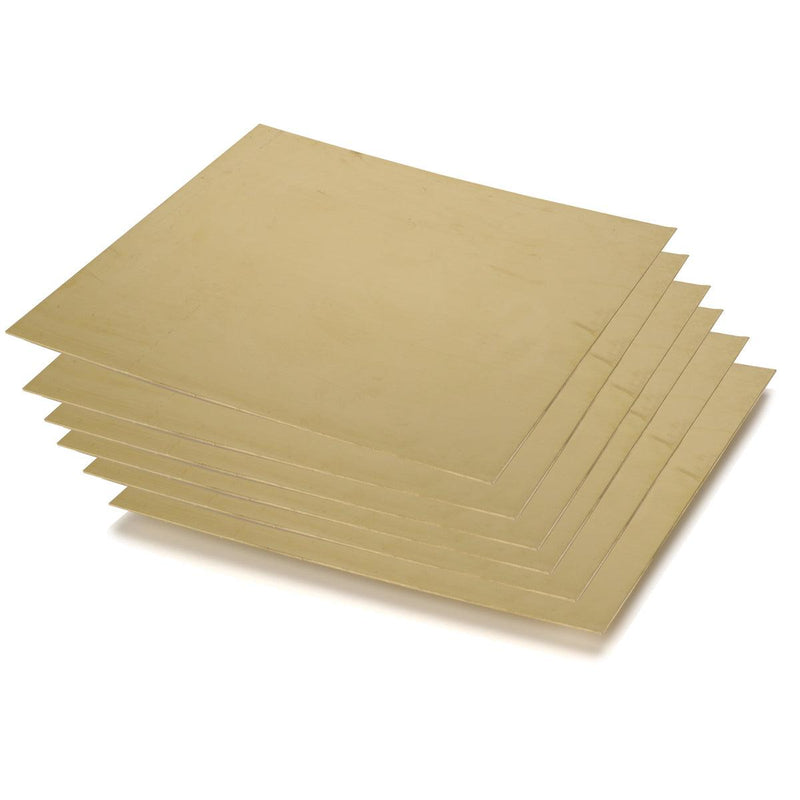 Brass Sheet Metal 12" x 12" Square - Otto Frei