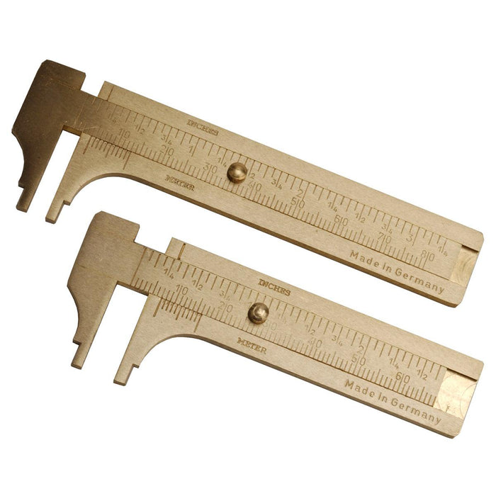 Brass Sliding Gauges-Made in Germany - Otto Frei