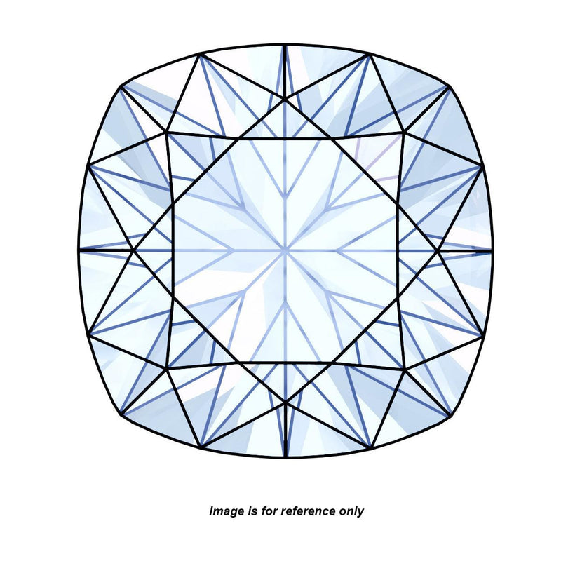 Brilliant Cushion Moissanite - 9x9mm - Otto Frei