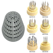 BURRO Ultimate Busch Carbide Stonesetters 85-Piece Burs & Drills Kit - Otto Frei