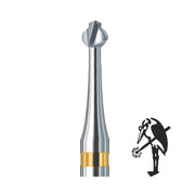 Busch 447AU Pave Cut Carbide Twist Drill Round Burs On 3/32" Shanks - Otto Frei