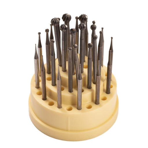 Busch Ball Bur Kit of 30 Pieces on 3/32 Shanks-0.50mm to 5.00mm - Otto Frei
