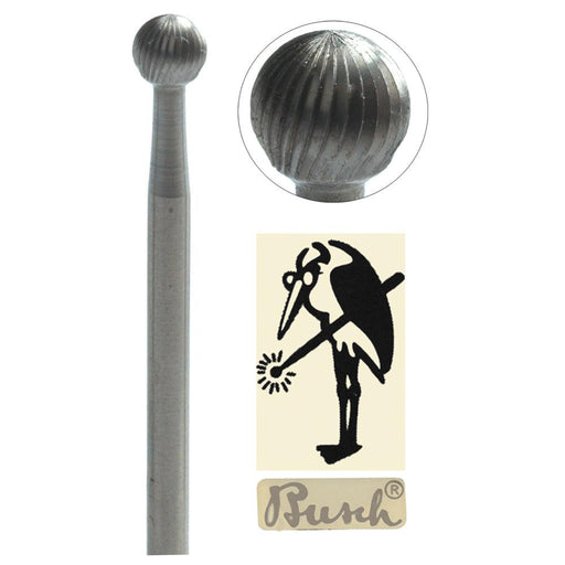 Busch Fig. 145 Round Finishing Burs 4.00mm-4.50mm - Otto Frei