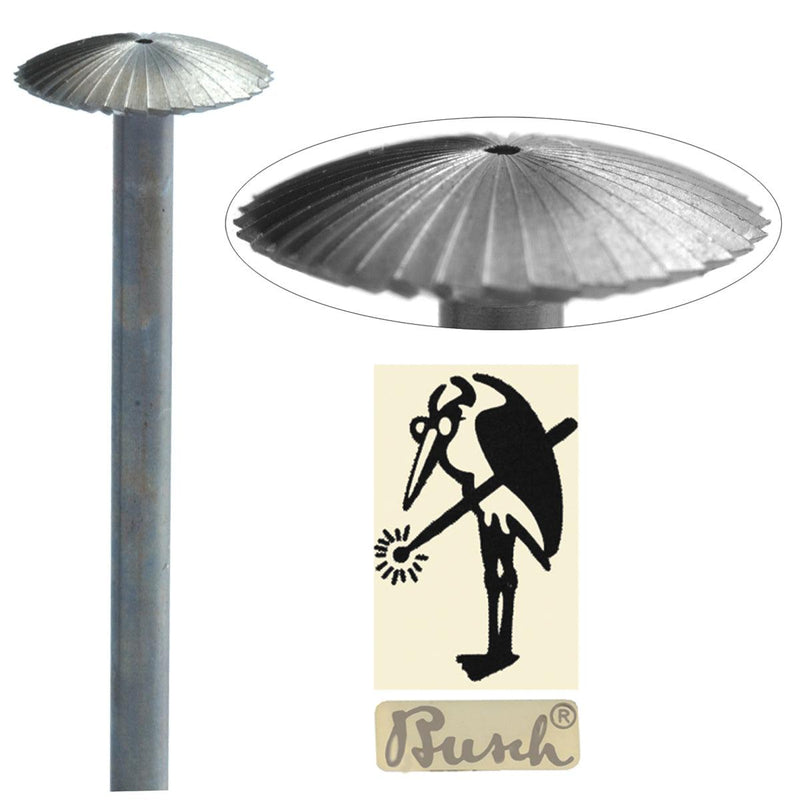 Busch Fig. 161 Knife Edge Wheel Burs 6.00mm-14.00mm - Otto Frei