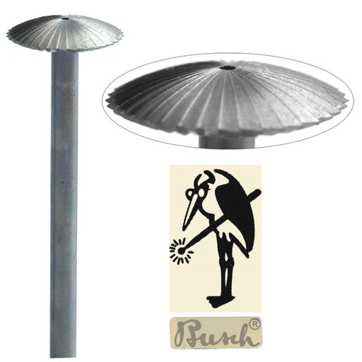 Busch Fig. 161 Fresas de rueda con filo de cuchilla 6,00 mm-14,00 mm