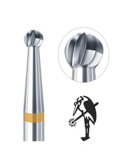 Busch Carbide Round Burs Fig 1AU 3/32" Shank 0.40mm-2.30mm - Otto Frei