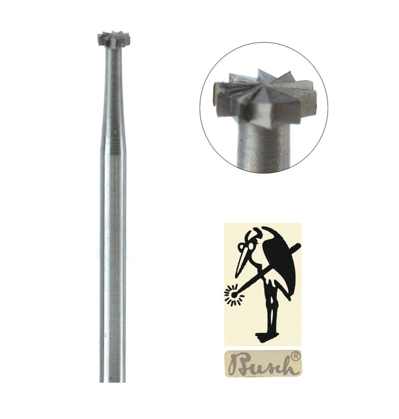 Busch Fig. 2 Wheel Burs .60mm-2.90mm - Otto Frei