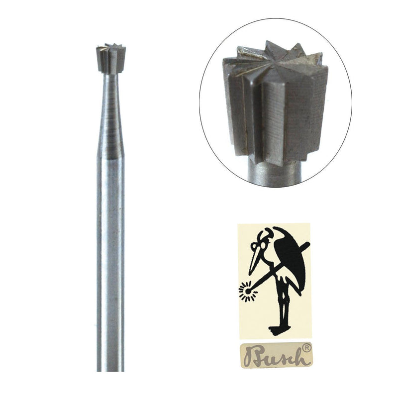 Busch Fig. 3 Inverted Cone Burs .60mm-2.3mm - Otto Frei