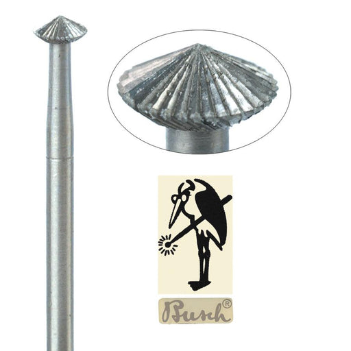 Busch Fig. 446 Shallow-Hart 70 Degree Burs 4.00mm-5.00mm - Otto Frei