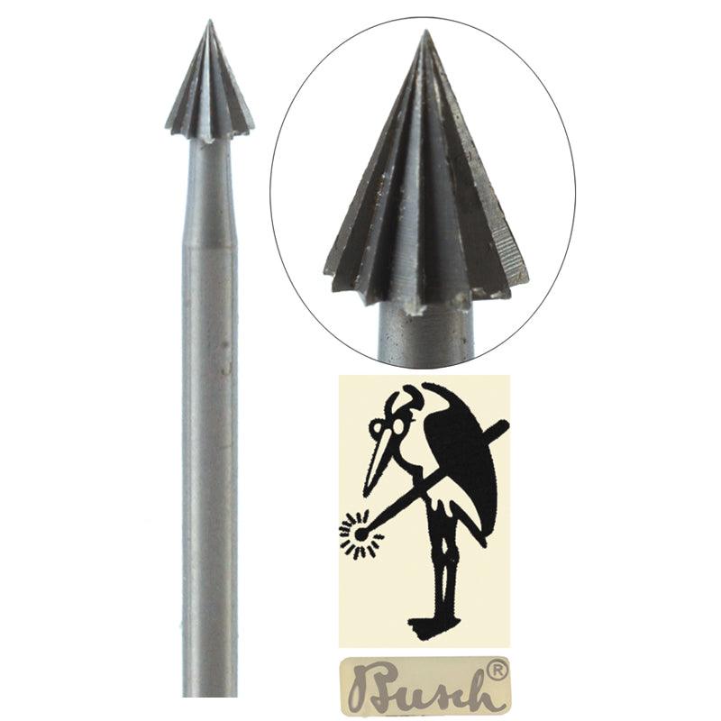 Busch Fig. 5 Cone Burs 4.00mm-5.00mm - Otto Frei