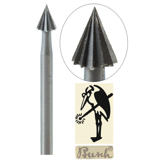 Busch Fig. 5 Cone Burs 4.00mm-5.00mm - Otto Frei