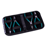 Carbon Steel Slimline Pliers Kit of 4-In Zippered Pouch - Otto Frei