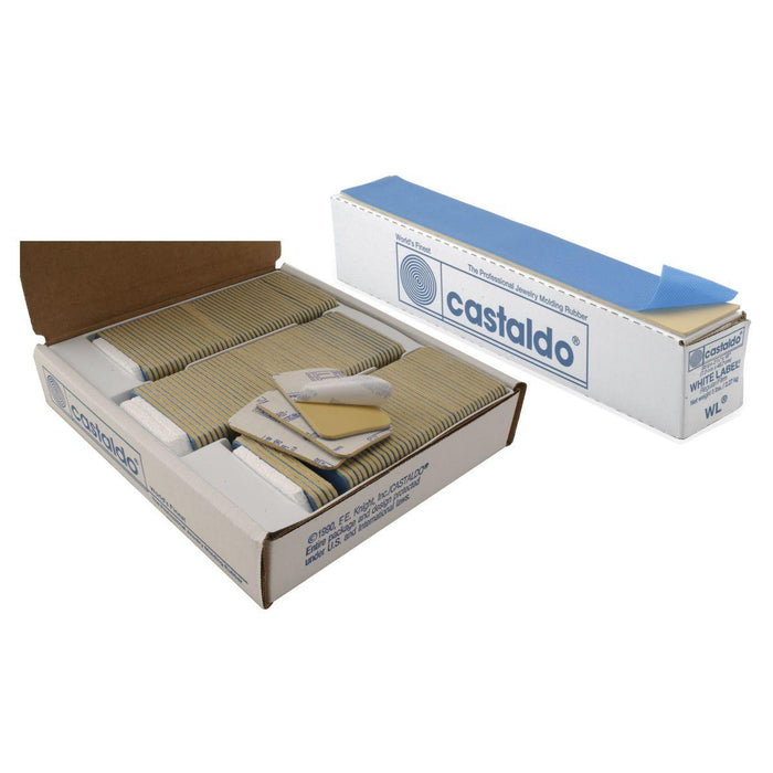 Castaldo Jewelry Molding Rubber-White Label- Ready Cut & Strips-5 Lb Boxes - Otto Frei