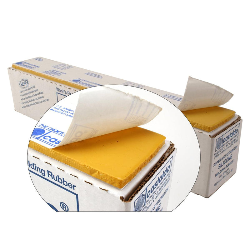 Castaldo Silicon Jewelry Molding Rubber- Super High Strength-Strips-5 Lb Box - Otto Frei