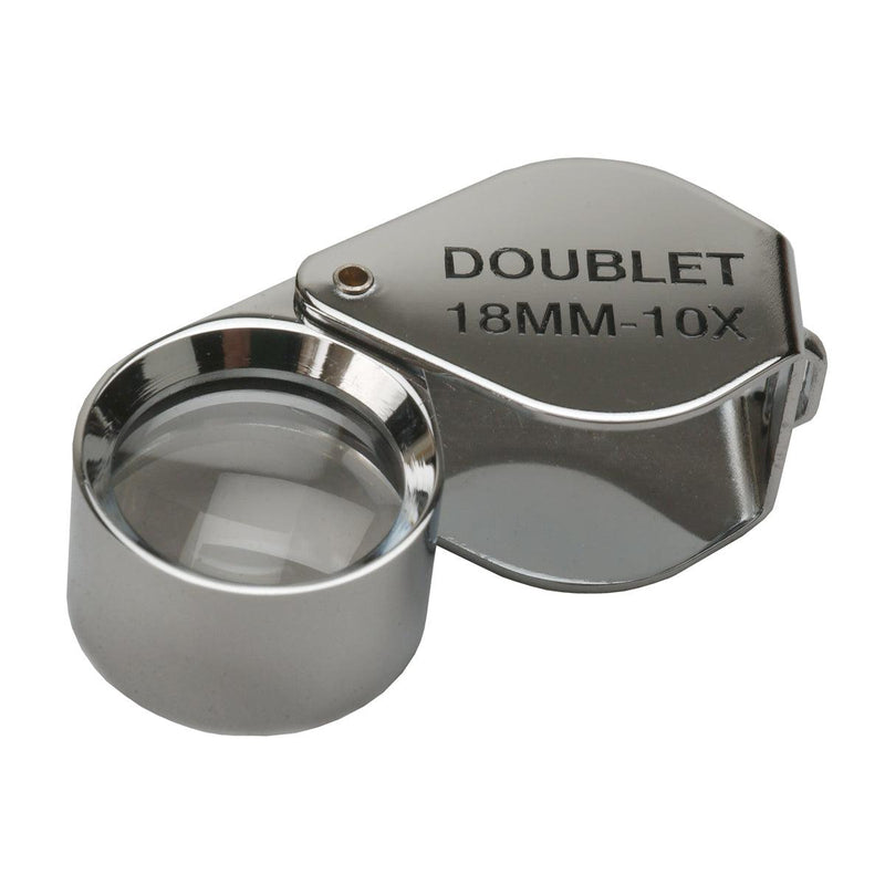 Chrome 18mm-10X Doublet Loupe - Otto Frei