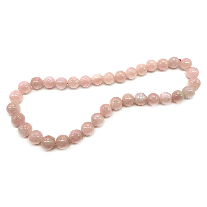 Closeout 12mm Round Rose Quartz Strand - Otto Frei