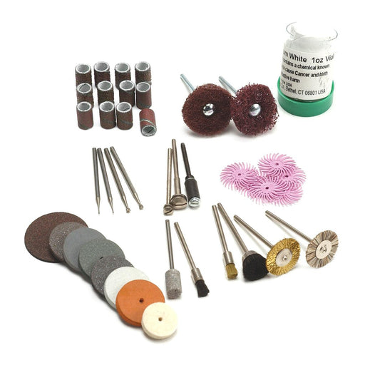 Closeout Foredom AK11 43 Piece Polishing Burs & Brushes Kit-No Stand - Otto Frei