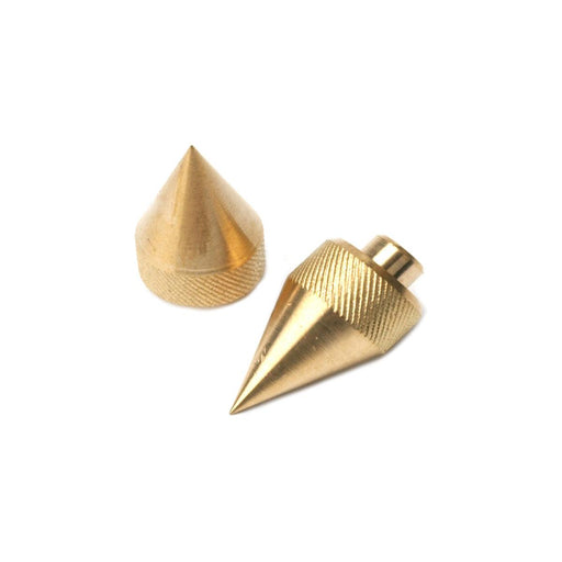 Closeout Jura by GRS 500-506 Brass Tapered Point Holders-Pair - Otto Frei