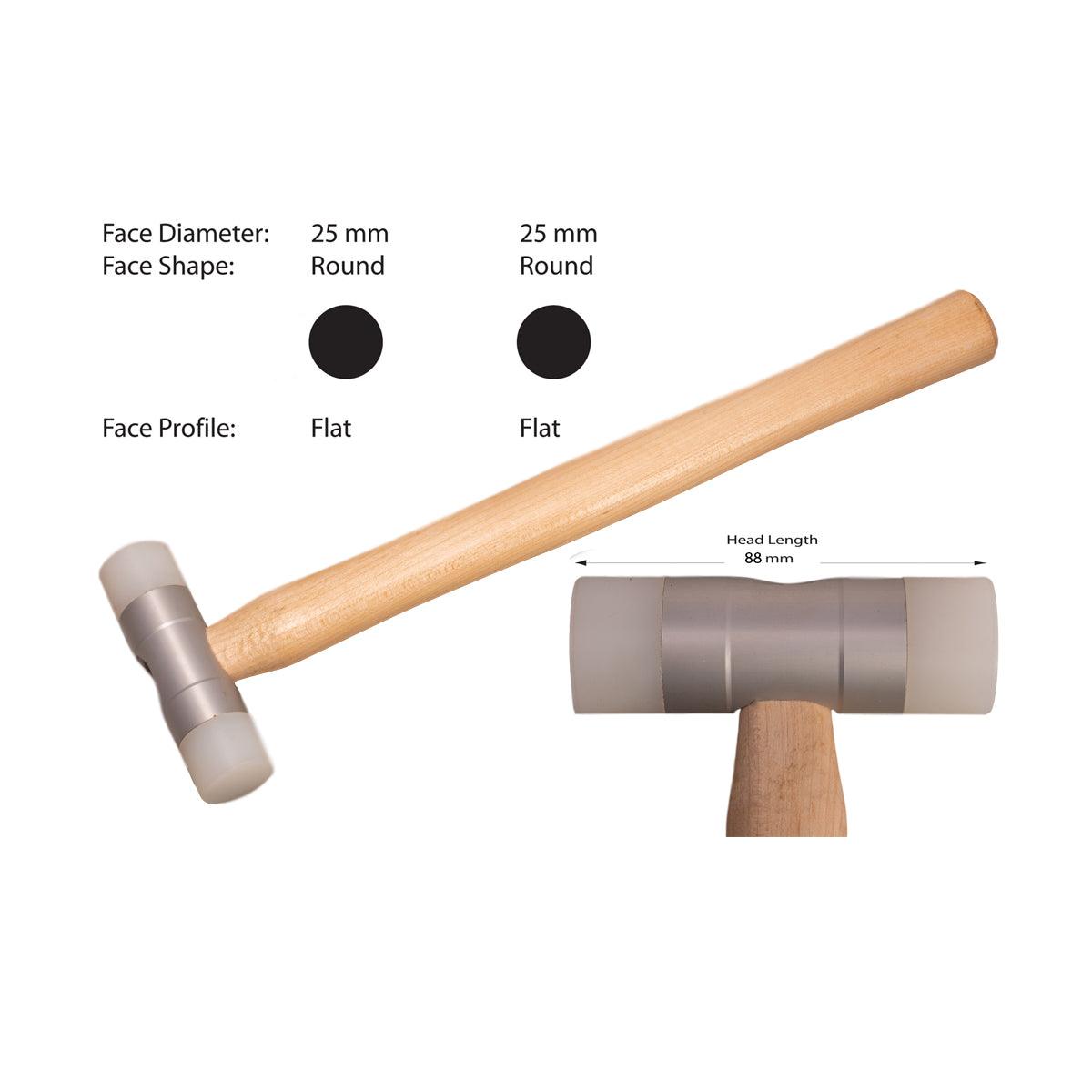 Closeout Nylon Value Line Mallet With 25mm Diameter Heads