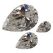 Closeout Pack-40 Pear Faceted 12 x 8mm Cubic Zirconia - Otto Frei