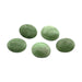 Closeout Pack-5 Oval Genuine 12mm x 10mm Jadeite Cabochons - Otto Frei