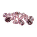 Closeout Pack of 20 Pink Round 6mm Cubic Zirconia Hand Cut - Otto Frei