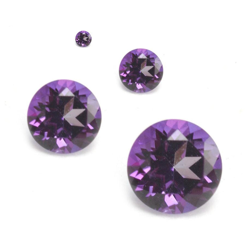 Closeout-Round Swarovski Gemstones™ Genuine Violac Topaz - Otto Frei