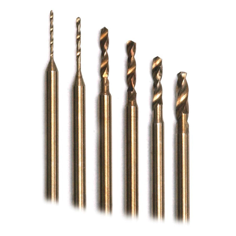 Cobalt Twist Drills 3/32" Shank .50mm-2.30mm - Otto Frei