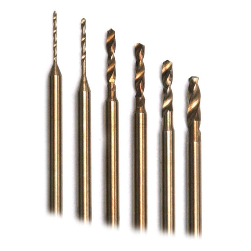 Cobalt Twist Drills 3/32" Shank .50mm-2.30mm - Otto Frei