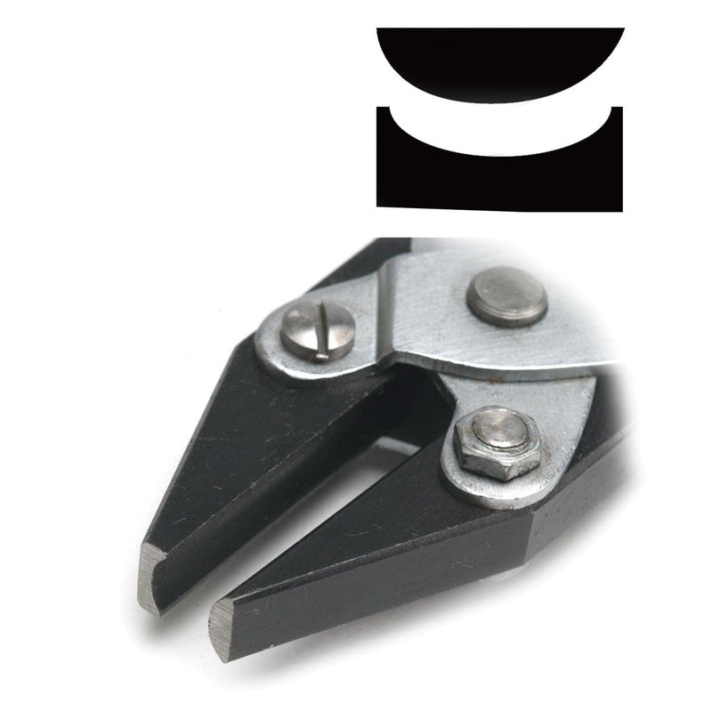 Combo Convex & Concave Smooth Jaw Parallel Pliers 140mm (5-1/2") With Spring - Otto Frei