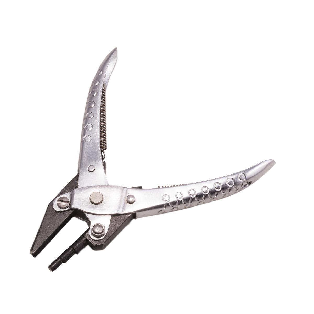 Concave Stepped Round Nose Parallel Forming Pliers | OttoFrei — Otto Frei