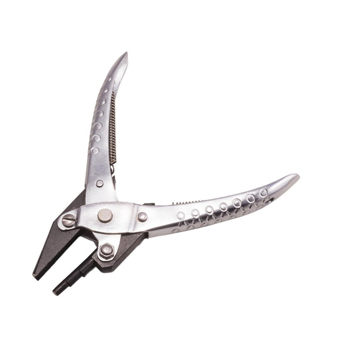 Concave-Stepped Round Nose Bending and Forming Parallel Pliers - Otto Frei