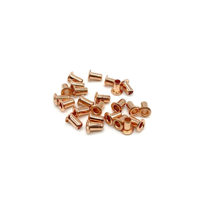 Copper Plated Eyelets-Packs of 24 - Otto Frei