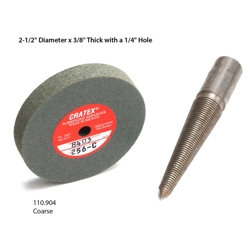 Cratex Wheels - 2-1/2" x 3/8" - Otto Frei