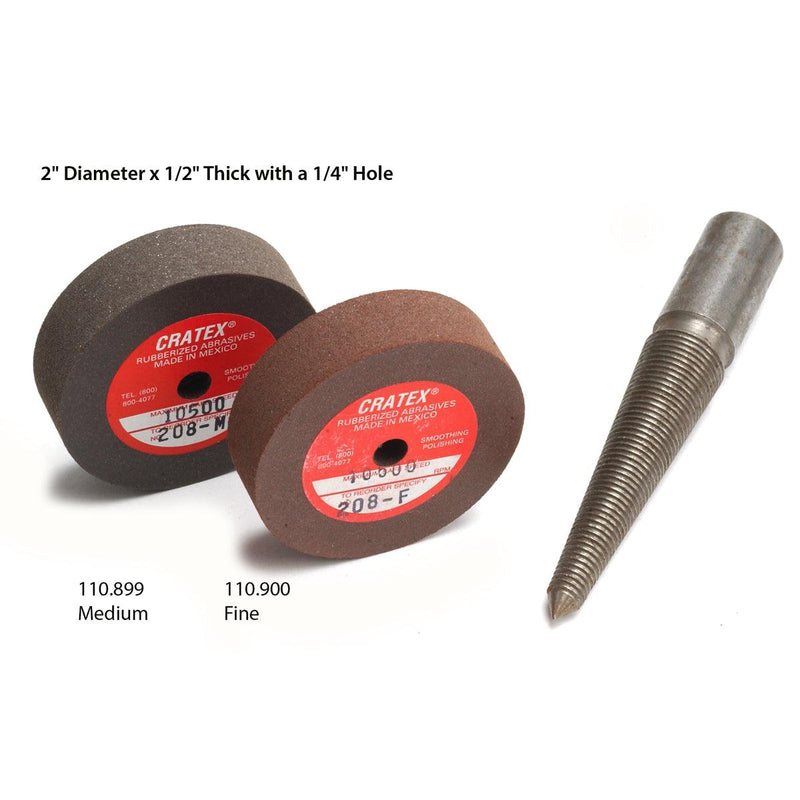 Cratex Wheels - 2" x 1/2" - Otto Frei