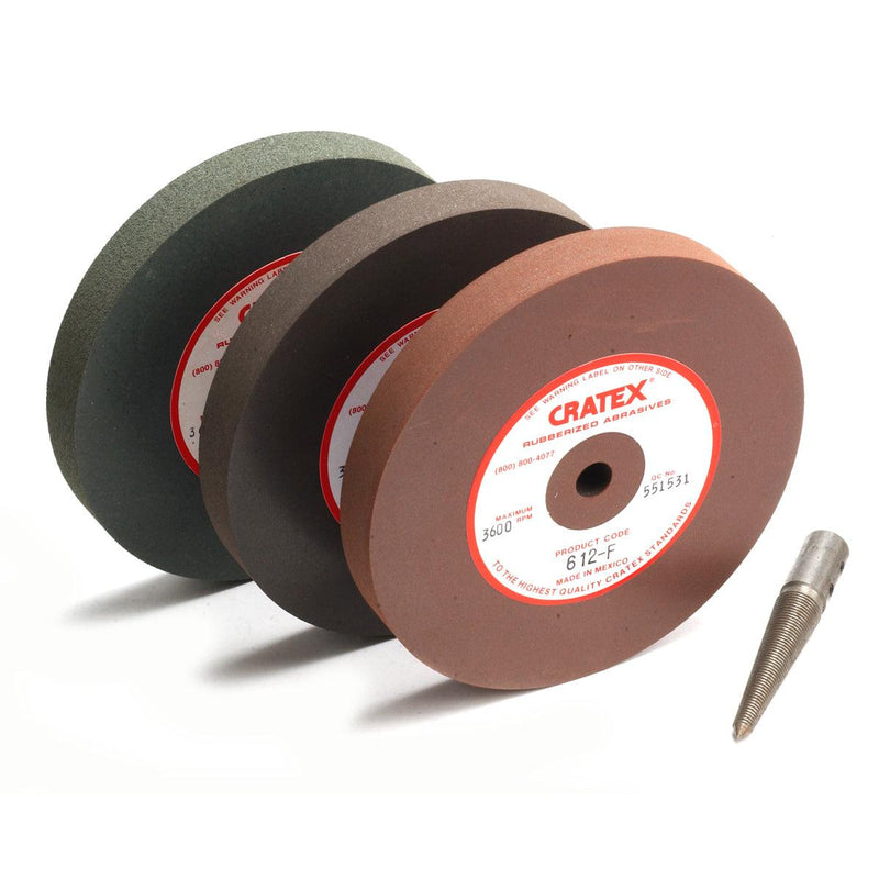 Cratex Wheels - 6" x 3/4" - Otto Frei