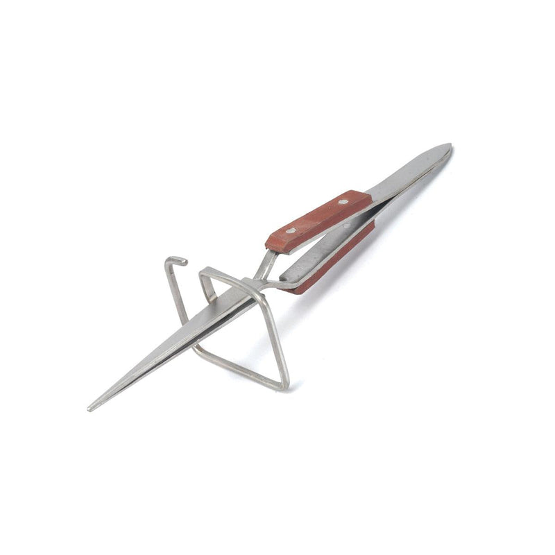 Crosslock 6-1/2" In-Frame Tweezer with Fiber Grip for Soldering - Otto Frei