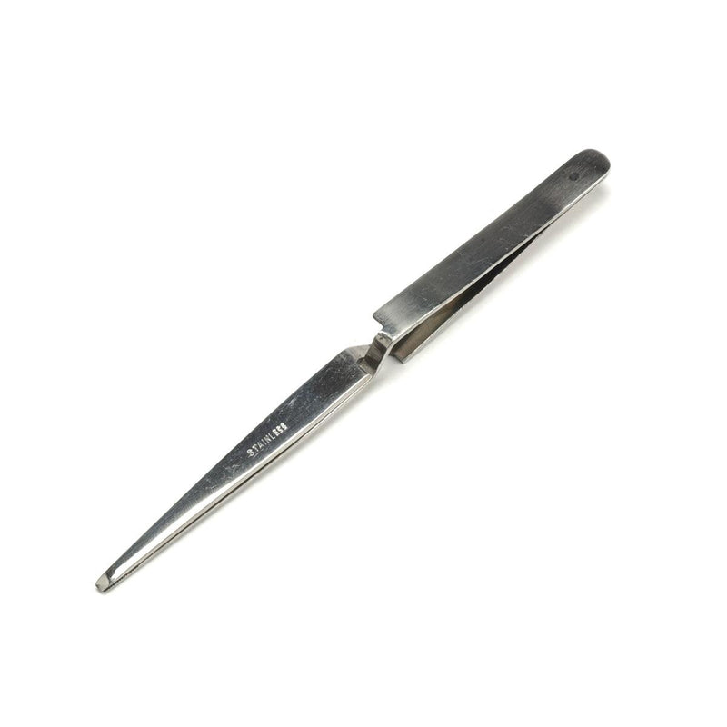 Crosslock Soldering 6-1/2" Blunt Tip Tweezer - Otto Frei