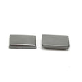 Cojín Buff Top Cabujón de hematita genuina - 10x8mm