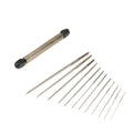 Räumnadel-Set, 12 Stück, mit Räumnadelhalter