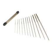 Cutting Broach Set of 12 with Broach Holder - Otto Frei