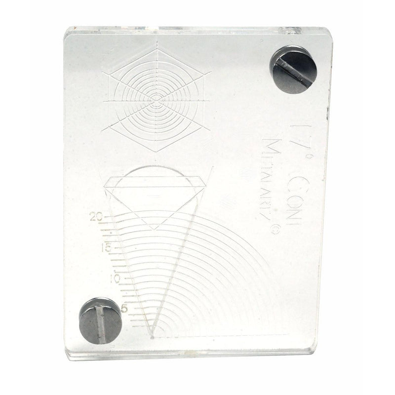 David Baird's Metalartz 17 Degree Cone Template Layout Jig - Otto Frei