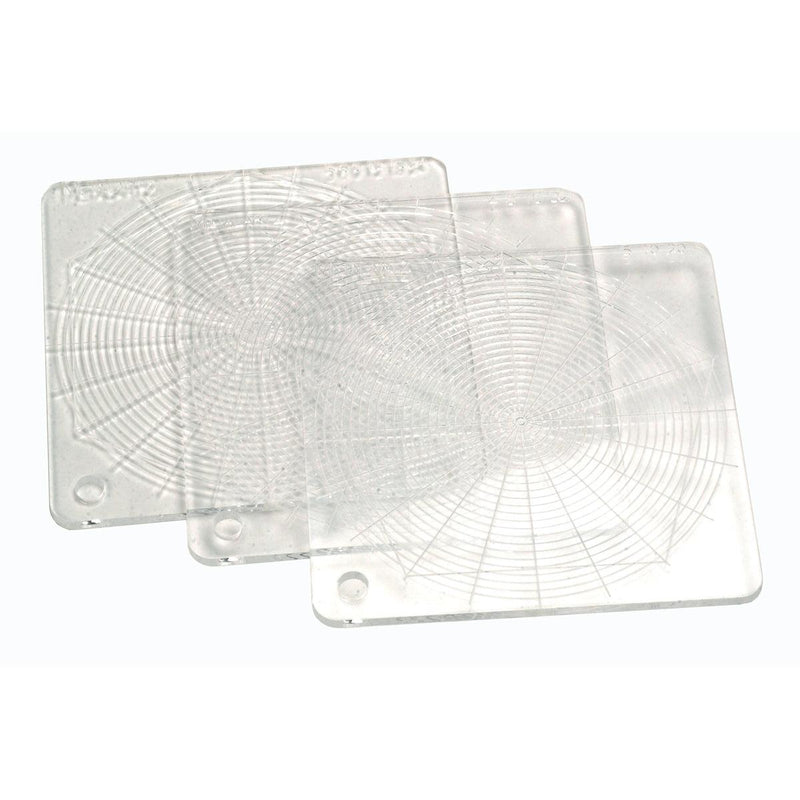 David Baird's Metalartz 3 Piece Division Plates Layout Jig Set - Otto Frei