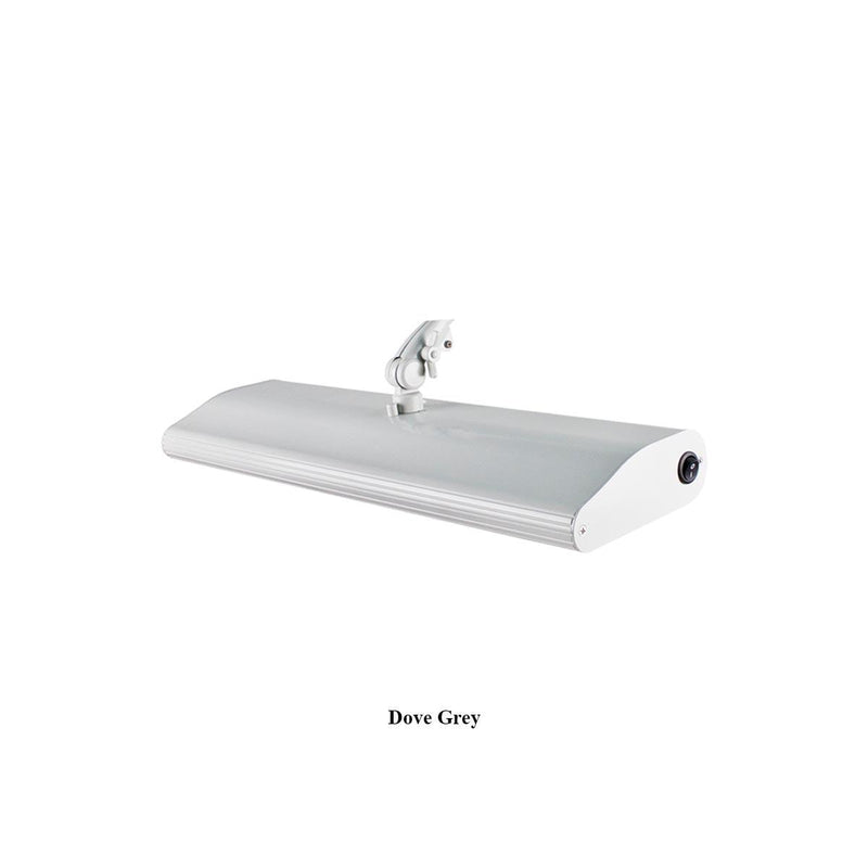 Dazor 318C3 3 Fluorescent 45W Tube Desk Lamp With Base-Black or Dove Grey-110V - Otto Frei