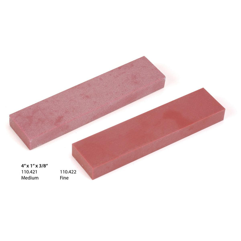 Degussit Ruby Bench Stone 4" x 1" x 3/8" Loose - Otto Frei