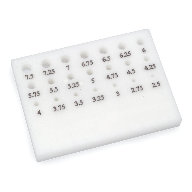 Delrin Chain Makers Drawplate - Otto Frei